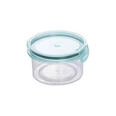 Imagem de Pote Hermético Trava Azul 550ml - Plasútil