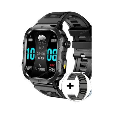 Imagem de Relógio Inteligente Masculino 5ATM IP68 À Prova D'Água Com GPS, Tela H