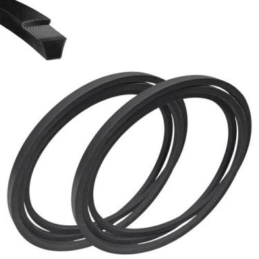 Imagem de Correia Em V Lisa Industrial Transmissão Polia B144 - 2 Uni Borrachas 