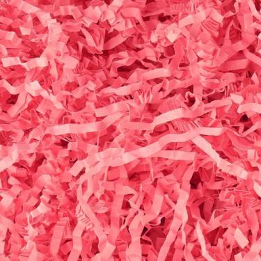 Imagem de Enchimento de papel enrugado mxxkms rosa 1 kg - cestas de presentes, a