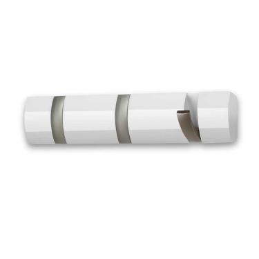 Imagem de Cabideiro De Parede Flip Com 3 Ganchos Branco Umbra