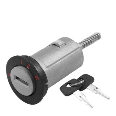 Imagem de QCBQBI [Substituição] Acessórios de carro 0913618 0913684 90167295 Conjunto de interruptor de ignição e cilindro de bloqueio + 2 chaves para OPEL para Vauxhall para Corsa para Astra