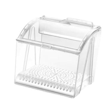 Imagem de WeiLaiKeQi Caixa de pão para doces, organizador de doces com frente aberta, organizador de lanches, caixa de armazenamento para lojas de varejo, casa, comercial,