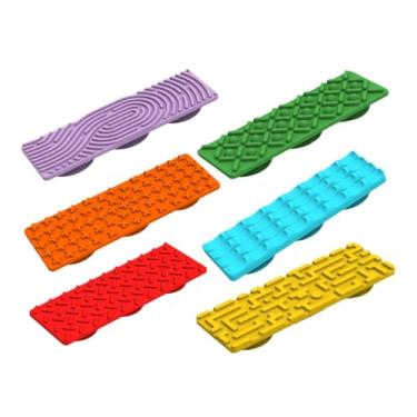 Imagem de simhoa 6x Brinquedos Sensoriais Fidget Placa de Atividades Sensoriais para Crianças Adultos Escritório em Casa