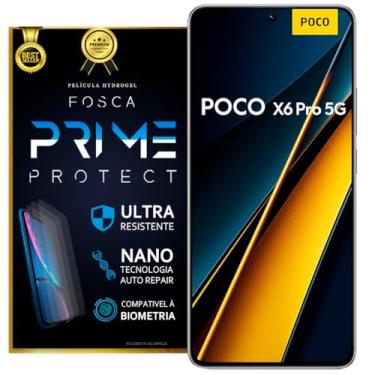 Imagem de Película Hidrogel Frontal Hd ou Fosca Antirreflexo Xiaomi Poco X6 Pro (Fosca)