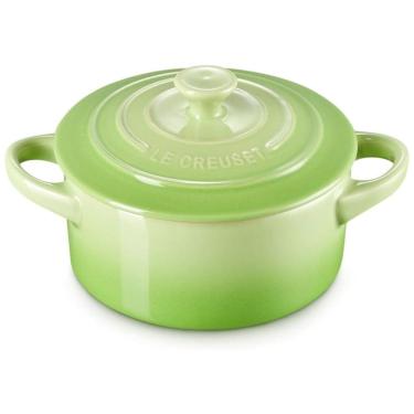 Imagem de Mini Caçarola de Cerâmica 240 mL Esmaltada e Antiaderente, LE CREUSET PG1160T 084P, Verde