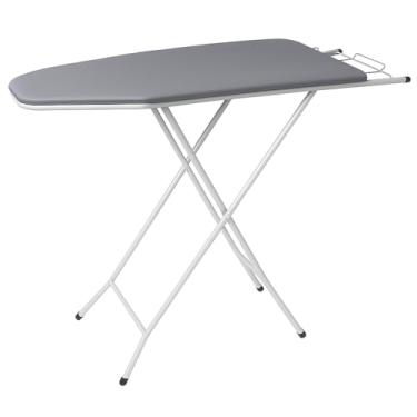 Imagem de Tábua de Passar Roupa Utilaço Reforçada Extra Forte – Mesa de Passar Roupa Passadeira Dobrável Grande com Suporte para Ferro, Tecido Térmico Resistente e Base Estável Premium
