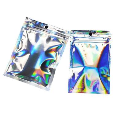 Imagem de Zhjvihx Saco Ziplock, Saco de Válvula PE Espessado de 100 Unidades para Joias