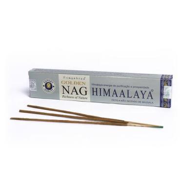 Imagem de Incenso Indiano Vijayshree Golden Nag Himalaya 15g