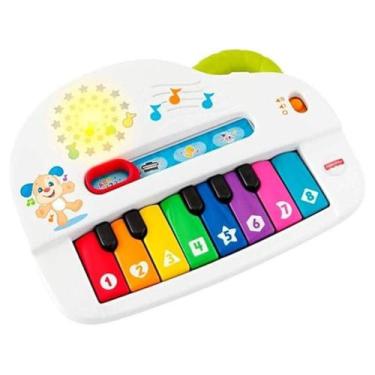 Imagem de Fisher price piano do cachorrinho aprender e brincar - mattel gfx34