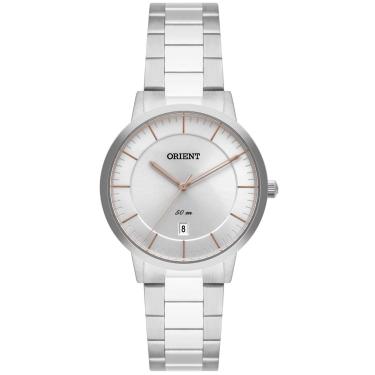Imagem de Relógio Orient Feminino Ref:Fbss1187 S1sx Casual Prateado