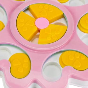 Imagem de Generic Brinquedos do Enriquecimento do Cão, Brinquedo Multiuso Enigma Deleite Cão Alimentador Lento Fácil de Limpar para Animais de Estimação (Rosa)