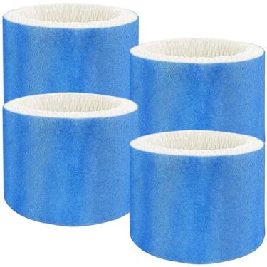 Imagem de Yinage Pacote com 4 filtros de absorção de umidificador de substituição compatível com Honeywell HAC-504, HAC-504AW, HCM-350, HCM-300T, HCM-600, HCM-710, HCM-315T, umidificadores da série, azul