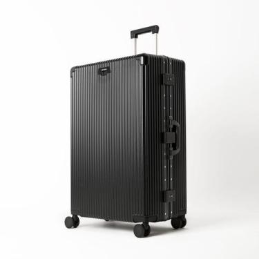 Imagem de Mala de Viagem Grande 32 kg em Policarbonato Suécia Maloa Preto