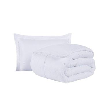 Imagem de Kit Cobre Leito Ravena To Decorando Solteiro 2 Peças Micropercal 200 Fios Toque Acetina...