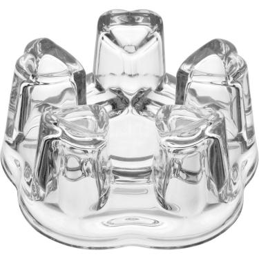 Imagem de Castiçal Porta Velas Decorativo Home&co Vidro Transparente