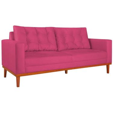 Imagem de Sofá 2 Lugares Dubai Suede - Amarena Móveis Cor Pink