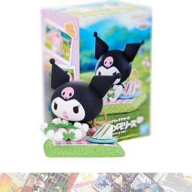 Imagem de BANDAI SPIRITS Kurom i: 11cm Nakayoshi Memories Statue Figurine Bundled with 1 A.C.G. Compatible Theme Trading Card (27326)