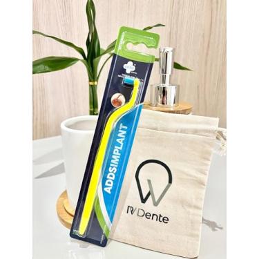 Imagem de Escova Dental ImplantCare + Bolsinha RV Dente — Ideal para Implantes, Próteses Fixas e Aparelhos Ortodônticos