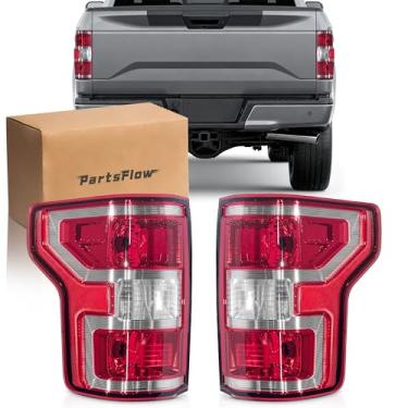Imagem de PartsFlow Serve para Ford F-150 2018 2019 2020 lado esquerdo do motorista LH lâmpada de freio traseira sem lâmpada FO2800265