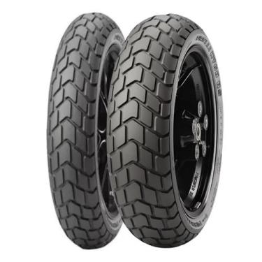 Imagem de Par Pneu 120 70 R17 e 160 60 R17 MT60 RS Pirelli Uso Sem Câmara
