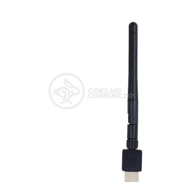 Imagem de Antena Usb 2.0 Receptor De Wifi Wireless Internet Sem Fio 1200Mbps 802.Inn Pc Notebook 56