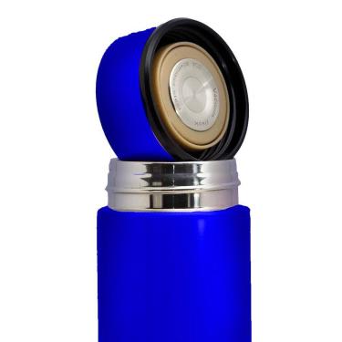 Imagem de Garrafa Térmica Inteligente De Inox 500ml C/sensor Azul