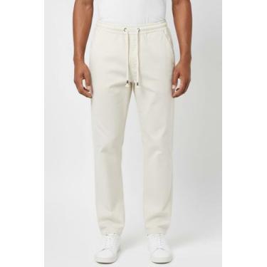 Imagem de Calça Jogger Masculina Linho Polo Wear Off White, Off white, 42