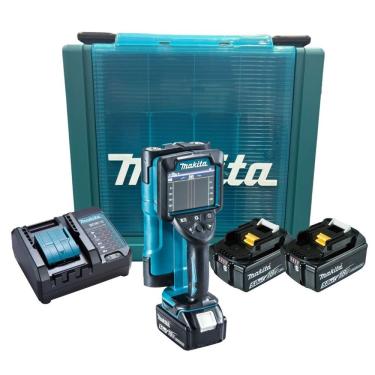 Imagem de Detector De Materiais Dwd181zj + 2 Baterias 18v 5ah + Carregador Dc18wc Bivolt + Maleta Makita