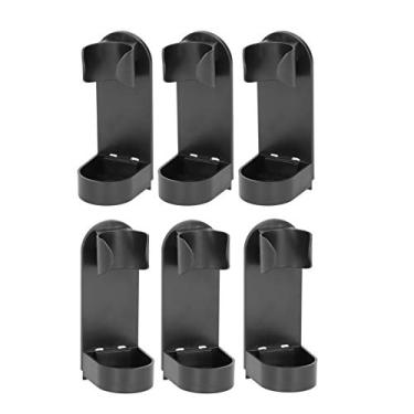 Imagem de Garosa Suportes Práticos para Escovas de Dentes Elétricas para Montagem na Parede, Suportes para Escovas de Dentes de Plástico de para CabeçAs de de Secas, 10 PeçAs Adequadas para Todas As de (Preto)