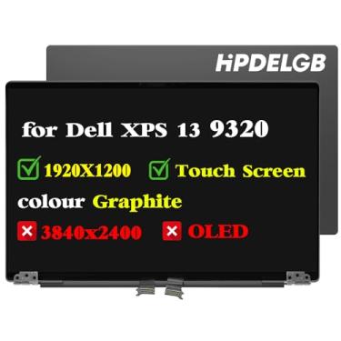 Imagem de HPDELGB Substituição para Dell XPS 13 Plus 9320 P151g 9PG51 09PG51 W1CGX 0W1CGX 7G0RW 0JV7H1 VNRJ0 0VNRJ0 JV7H1 YHWYD 4NJ7M 0J87XJ JNM7T 1920x120x1220 00 LCD Touch Montagem de tela digitalizadora