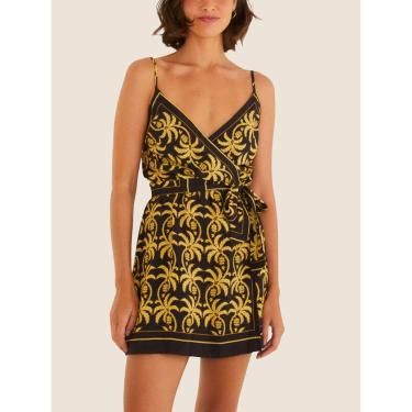 Imagem de Vestido Curto Estampado Lenco Trancoso Farm-Feminino