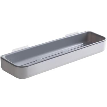 Imagem de Prateleira sobre o vaso sanitário – suporte de armazenamento sobre o vaso sanitário – adesivo montado na parede, organizador de banheiro, economia de espaço, decoração de casa para xampu, pia e