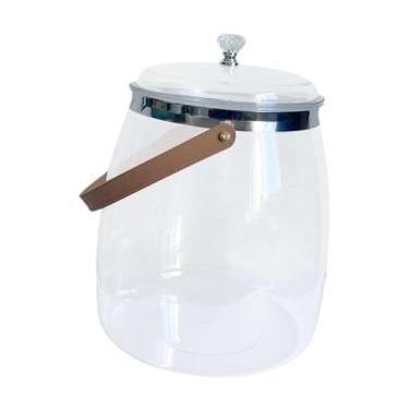 Imagem de WeiLaiKeQi Dispensador de bebidas arremessador de água fria portátil multiuso com spigot bebida recipiente fria chaleira para café bar interno, 26l