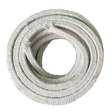 Imagem de Junta de corda de fibra cerâmica - Junta de fogão a lenha - Corda de vedação de resistência a altas temperaturas de 1 m para porta de lareira de fogões (A, 16 mm)