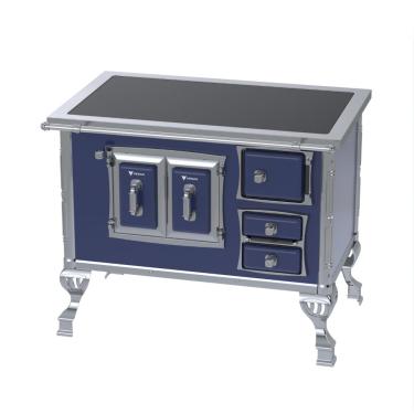 Imagem de Fogao a Lenha Venax GII n 2 Sec XVIII Premium Azul SE