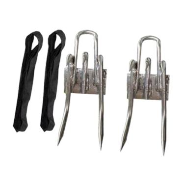 Imagem de MERIGLARE Sapatos de escalada em árvores com pontas antiderrapantes, acessórios de alta resistência para trabalho em árvores, equipamento de arborista para