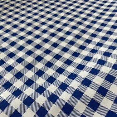 Imagem de 1 Metro Tecido Tricoline Xadrez 1.50 Largura Azul