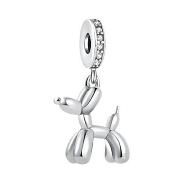 Imagem de Colar Com Pingente De Patinha De Cão Em Prata 925 Para Mulheres, Estil