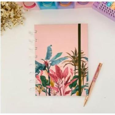 Imagem de CADERNO DE DISCO FOLHAGEM TAMANHO:A5