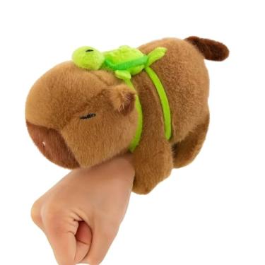 Imagem de Capivara Bracelete com Cauda Giratória – Pelúcia Fofinha Kawaii, Pulseira Infantil, Antiestresse, Presente Criativo