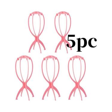 Imagem de 10 Peças De Suporte Para Peruca De Plástico Durável E Portátil, Montag