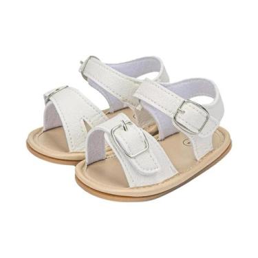 Imagem de Sandálias De Verão Para Bebês Recém-Nascidos, Calçados Antiderrapantes