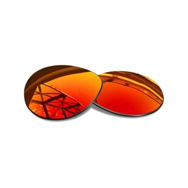 Imagem de SmartVLT Lentes de reposição Fire Red para óculos inteligentes Ray-Ban Meta Headliner RW4009 e Gen 2 RW4013 (50 mm), transição, proteção UV