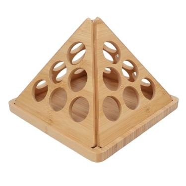 Imagem de Fabater Suporte de Cápsula de café, Suporte Magnético Removível de Madeira para café, Rotação de 360 ​​graus, Capacidade de 24 Cápsulass, Organizador para Bancada