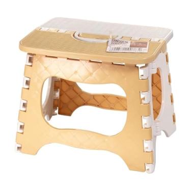 Imagem de Banqueta Dobrável Infantil, Portátil, Leve, Suporta até 30kg, 20x18cm, Sortido