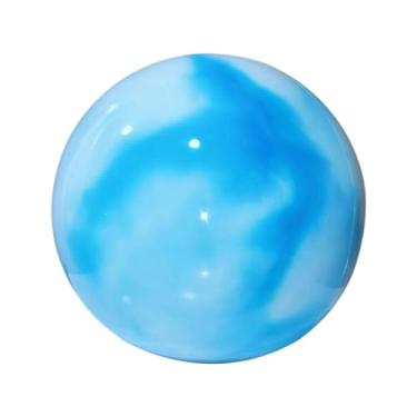 Imagem de menolana Bola de Ginástica Rítmica Inflável e de 18cm, Ideal para Exercícios, Competições e Performance, Azul Nuvem