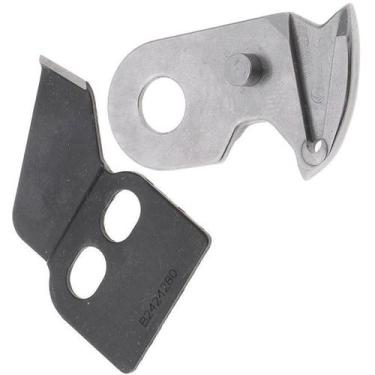 Imagem de 02 Facas Fixa Movel Arremate Travete Yamata Lanmax Juki 1850 - Yamata,