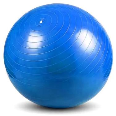 Imagem de Bola de Pilates 65cm Com Bomba Pilates Yoga Fisioterapia Ginástica Fit