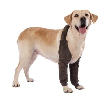 Imagem de LovinPet Polainas frontais para cães, cinza, GG